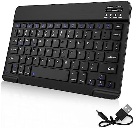 سعر Wireless Keyboard, Mini Portable Bluetooth Keyboard, Ultra Slim ...