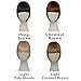 REECHO Fashion Full Length Synthetic 1 Piece Layered Clip in Hair Bangs Fringe Hairpieces Hair Extensions Color - White Blonde