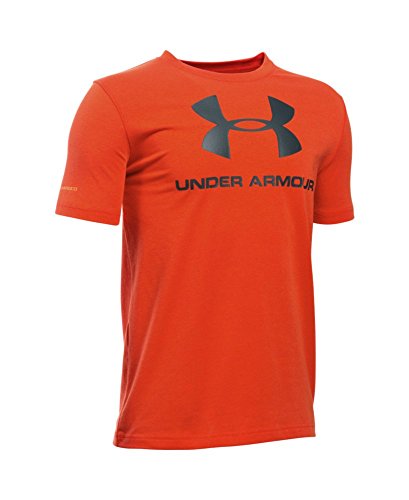 Under Armour Boys Ua Sportstyle Logo T Shirt Large 14 Desertcart