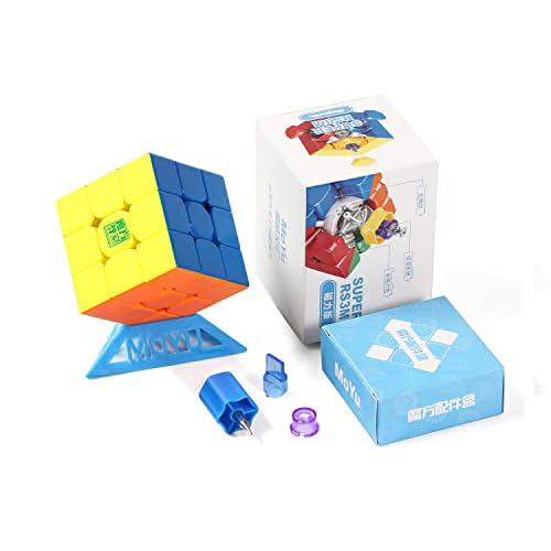 Taolele MoYu Super RS3M 2022 Magnetic Version 3x3 Speed Cube Professional Stickerless Magic Cube Upgraded Version