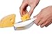 Kitchen Mouse Vegetable Cutter Cheese Grater with Tri-Blades and Compartment Plus 5 pcs Measuring Spoons Set
