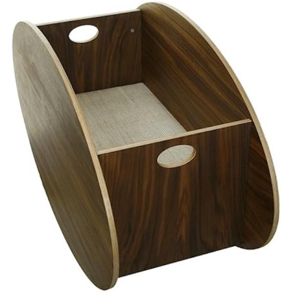walnut baby cradle