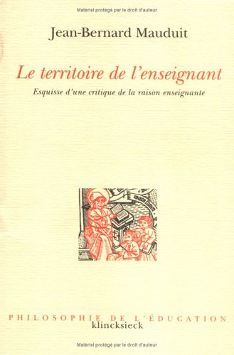 Le  territoire de l'enseignant