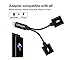 Lotuyye Headphone Accessories Support adapter Splitter Jack for Phone 8/8Plus 7/7Plus X