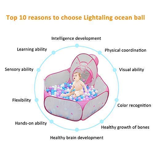 5 Lightaling+100pcs+Purple+Plastic+Phthalate