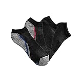 Hanes Men's X-Temp Arch Support Ventilation No-Show Socks