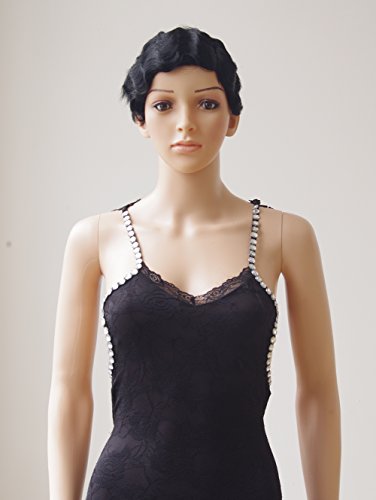 100 Remy Human Hair Mommy Wig Finger Wave Full Wig Short Wavy