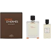 Hermes Terre D'hermes 2-Piece Gift Set for Men, (3.4 Oz Eau De Toilette Spray + 2.7 Oz Hair & Body Shower Gel)
