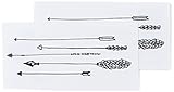 Tattly Temporary Tattoos, Arrows, 0.1 Ounce