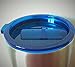 Blue Replacement Lid with Slider Closure for Yeti Rambler, RTIC Tumblers - Works Perfect with Straws ( Tumbler not included)