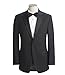 Ralph Lauren Men's Super 130's Wool Two Button Black Tuxedo