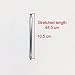 weelye 6 Pcs Universal Telescopic Short Metal Antenna for Remote Control Accessory, Children's Electric Ride-Ons RC Car Replacement Parts
