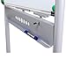 VIZ-PRO Double-sided Magnetic Mobile Whiteboard, 24 X 36 Inches, Portrait Orientation, Steel Stand