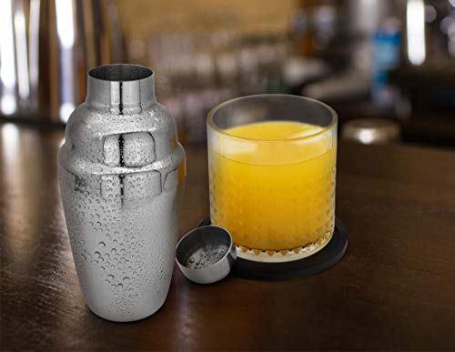Granny's Kitchen Cocktail Shaker Edelstahl 550 ml mit Sieb - Barkeeper Mixer Groß Cocktailshaker professioneller… – Bild 7