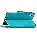 J&D Case Compatible for Xperia XA1 Ultra Case, Wallet Stand Slim Fit Heavy Duty Protective Shock Resistant Flip Cover Wallet Case for Sony Xperia XA1 Ultra Wallet, Aqua