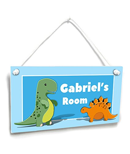 Download Personalised Baby Dinosaur Kids Room Sign Home Decor Signs Plaques PSD Mockup Templates