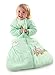 Winter Baby Sleeping Bag Long Sleeves 3.5 Tog - Mint Owl - 6-18 months/35inch