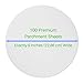 Kana Parchment Paper Baking Circles - 100 Pre-cut Rounds 9 inch_Ideal for Baking Cakes, Pastries & Cheesecakes - Suitable for tortilla Press