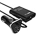 Vantrue C4 4 Ports 48W 9.6A USB Car Charger (with Two Ports to Backseat) for iPad, iPhone, Samsung Galaxy, Nexus, LG and more Android Devices