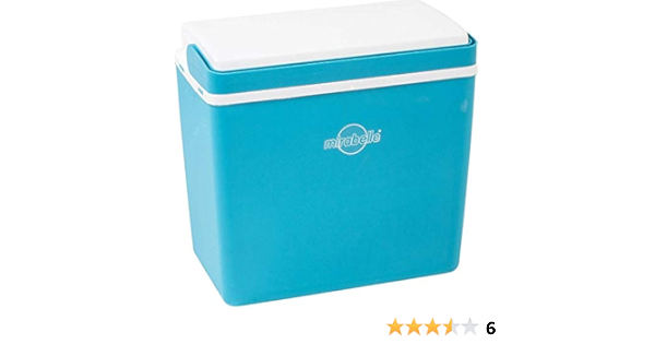 EZetil Nevera Mirabelle Sun y Fun, Azul/Blanco, 39.3 x 23.3 x ...