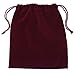 Beautyflier Travel Hair Dryer Bags Cotton Drawstring Bag Container Hairdryer Bag Organization and Storage at Home or Travel … (11.5”x 10” Wine Red)