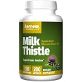 Jarrow Formulas Milk Thistle Standardized Silymarin Extract 30:1 Ratio, 150 mg per Capsule, SuperValue 200 (Pack of 3)