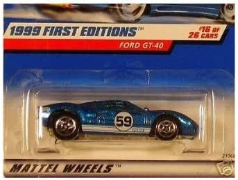 ford gt40 hot wheels 1999