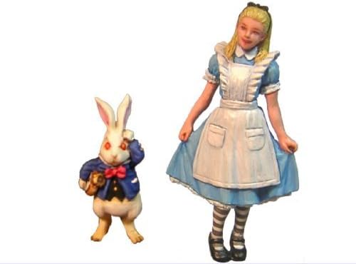 Aurora model miniature paint Alice's Adventures in Wonderland 54mm garage kit figures MC02