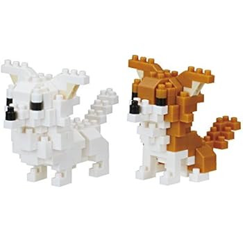 Nanoblock Chihuahua Building Kit, Brown
