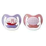 Dr. Brown's PreVent Design Pacifier, Girls, Stage 2,  6-12 Months