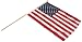 Super Tough USA1218HF 516_S_T_C US Flag 12" x 18" with 24" Wood Stick primary