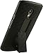 Case with Clip for Droid Maxx-2, Nakedcellphone Black Kickstand Cover + Belt Hip Holster Combo for Motorola Droid Maxx 2 (XT1565 XT1561 XT1562 XT1563)