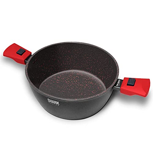 ICHEF POLISHOP Panela Ultra Family Size Shark Series Vermelha de 24cm