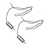 2pcs Metal Tail Motor for WLtoys V911-20 RC helicopter (White)