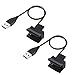 Eityilla Fitbit Alta Charger, 1ft USB Charger Replacement Charging Charger Cable Cord for Fitbit Alta (2-Pack Black)