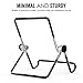 MoKo Foldable Tablet Stand, Universal Adjustable Portable Metal Holder Cradle for 7-8