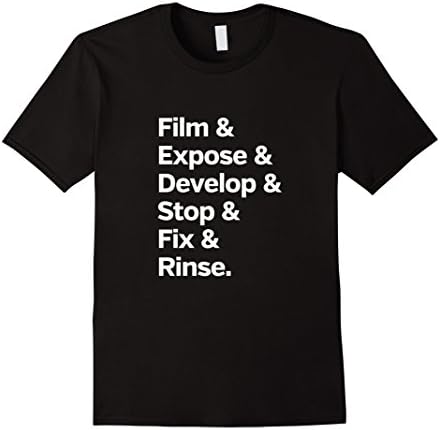 How to develop B&amp;W film shirt