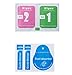 2 Pack - Huawei Y5 2018/Y5 Prime 2018 Tempered Glass, FoneExpert Tempered Glass Crystal Clear LCD Screen Protector Guard & Polishing Cloth For Huawei Y5 2018/Y5 Prime 2018