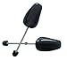 erioctry Men's Adjustable Plastic Shoe Tree Shoe Stretcher Boot Holder Shaper with Tension Spring Coil Keep Shoes in Good Shap Black