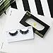 J-Skin 3D Mink Eyelashes Extensions, Made of 100% Natural Fur, Thick Reusable, Light Weight, Easy to Apply, More Glam, Curler