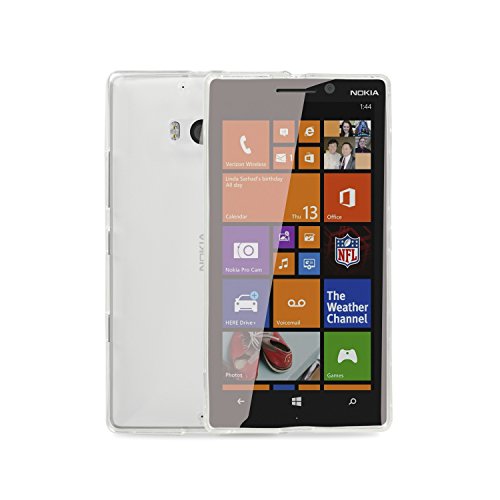 SOJITEK BPA-Free Nokia Lumia 930 Crystal Clear Transparent TPU Silicone Soft Rubber Protective Plastic Cover Case