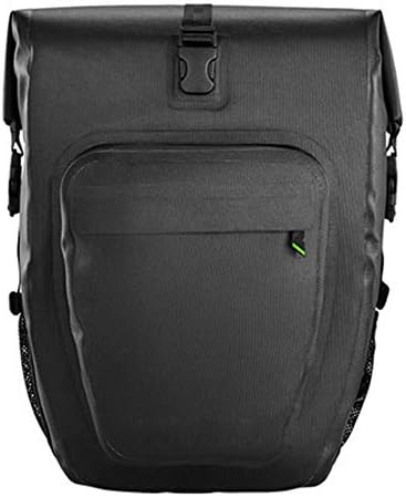 自転車バッグ サイドメッシュバッグl防水tpu自転車トランク付きポータブルクリップオンクイックリリース自転車通勤用バッグ 自転車棚サドルバッグ 予約販売品 Color l Size Coffee