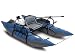 Classic Accessories Colorado XTS Inflatable Fishing Pontoon Boat With Transport Wheel, Motor Mount & Swivel Seat