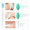 OBSCYON-4-Pcs-Manual-Silicone-Face-Scrubber-Facial-Cleansing-Brush1-Pcs-Silicone-Exfoliating-Lip-Brush-Nose-Cleaning-Brush-and-1-Pcs-Face-Mask-Brush-for-Lip-Skin-Smoothing-Cleaning OBSCYON 4 Pcs Manual Silicone Face Scrubber Facial Cleansing Brush,1 Pcs Silicone Exfoliating Lip Brush Nose Cleaning…