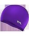 TYR Adult Wrinkle Free Silicone Swim Cap