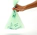 Unni ASTM6400 Certified 100% Compostable Bags, 2.6 Gallon, 200 count, Extra Thick 0.71 Mils, Small Kitchen Trash Bag,Biodegradable Food Scraps Yard Waste Bag, US BPI and European VINCOTTE Certificated