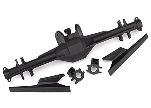 Traxxas 8540 Rear Axle Housing and Supports, Black