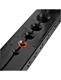 Herramientas de ensanchamiento flexzion Set Tubing Tubería 8 troqueles tamaños 3 16   3 4inch ángulo de 45 grados Tipo de Excéntrico Cono Kit con freno de cobre latón acero de aluminio para el Agua Gas refrigeración Line Aplicaciones