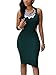 Cfanny Women's Cut Out Back Sexy Bodycon Dress Clubwear