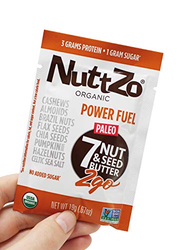 NuttZo Smooth Organic Power Fuel, 6.7 Ounce (Pack of 10) - Thumbnail 4